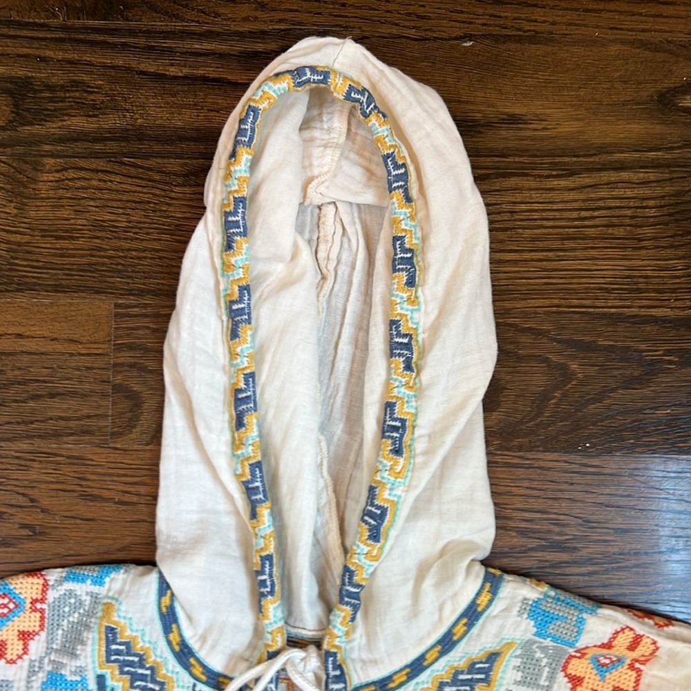 Johnny Was Hooded Top Size Small - Picture 3 of 10